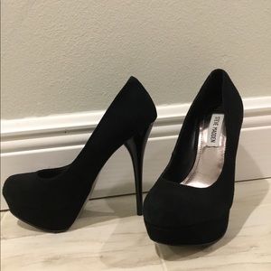 Steve Madden Caryssa suede platform pumps size 7.5
